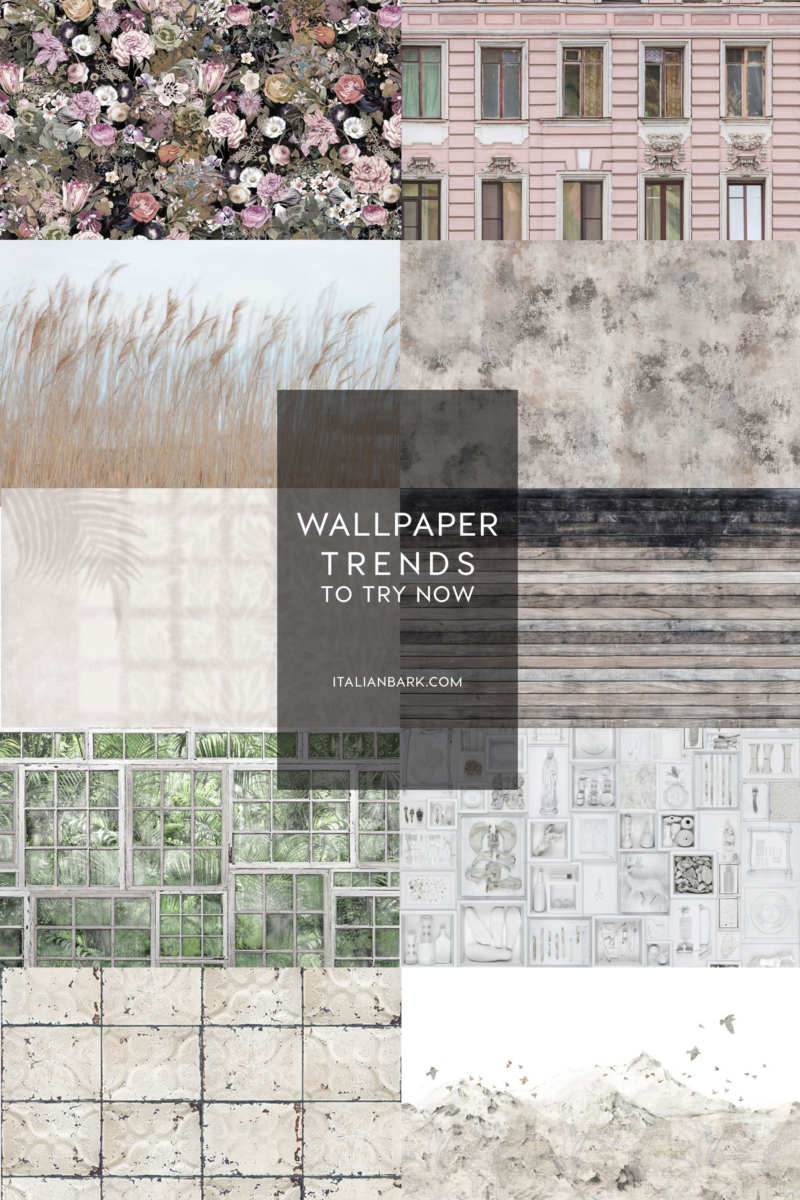 wallpaper trends 2019, rebelwalls, italianbark interior design wall