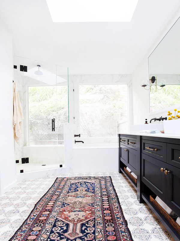 bathroom moroccan carpet ethnic - monthly inspirations