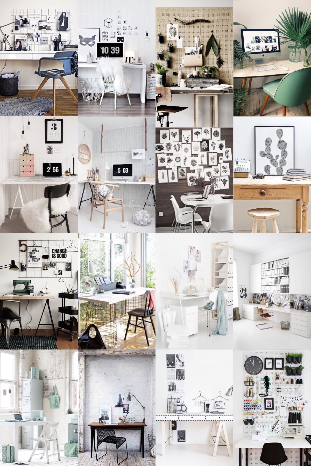 #myhomeoffice home workspace inspirations 