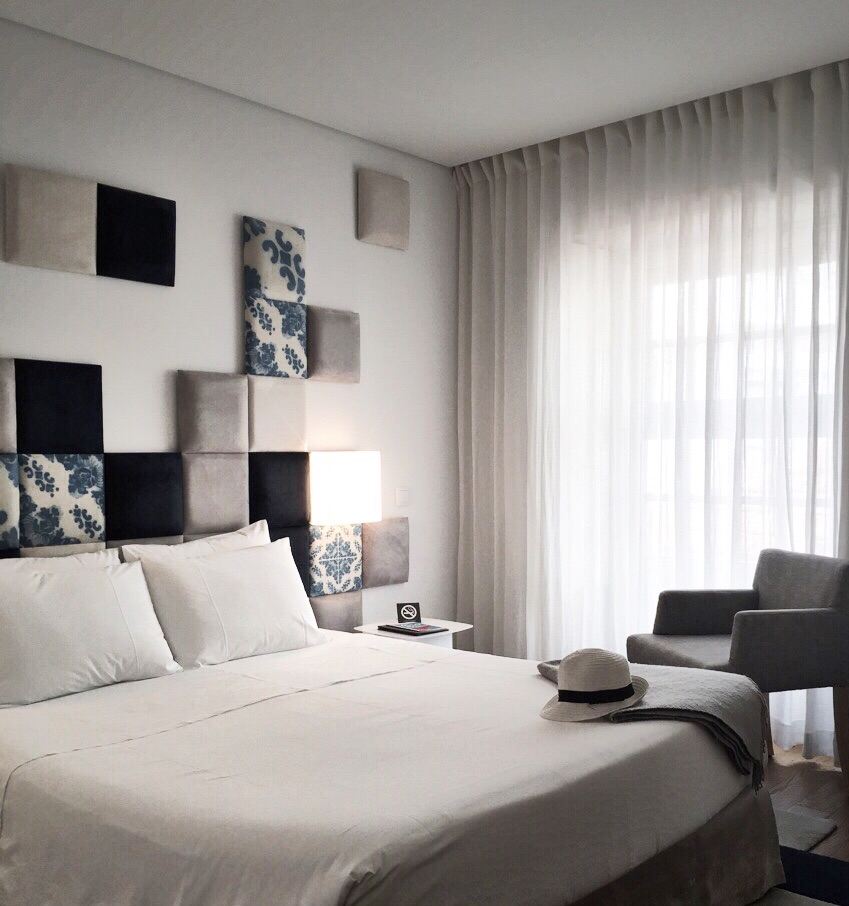 cozy interiors in Porto - inPatio hotel- bedroom