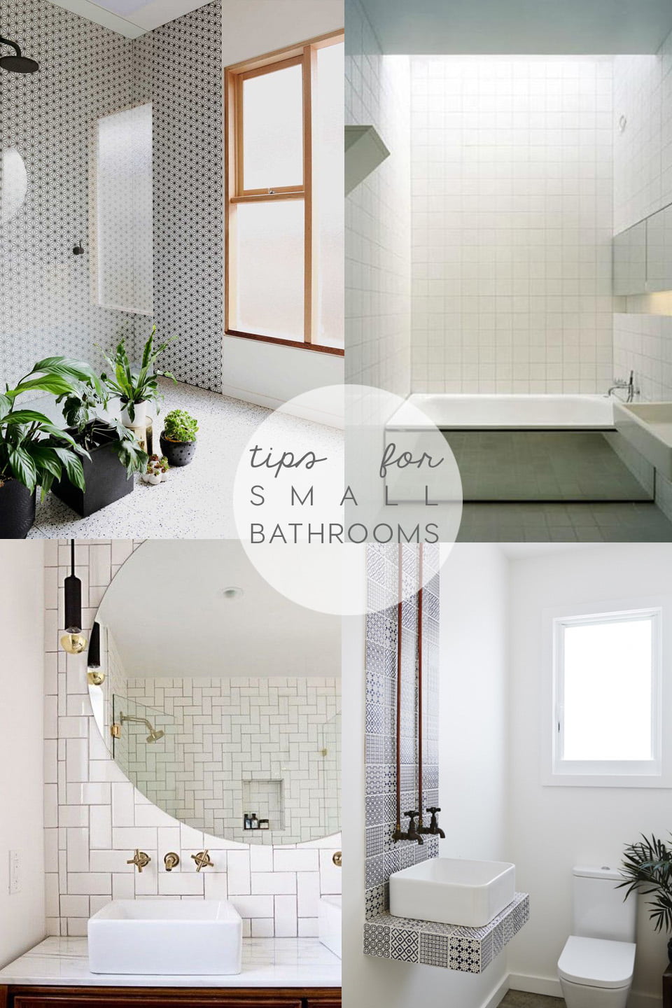 how to make a small bathroom look bigger