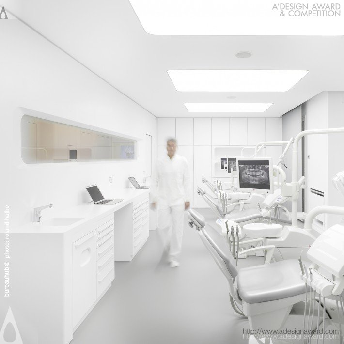 a'design award, clinic design, total white clinic interior