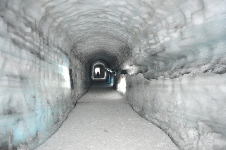 Langjökull Glacier ice cave