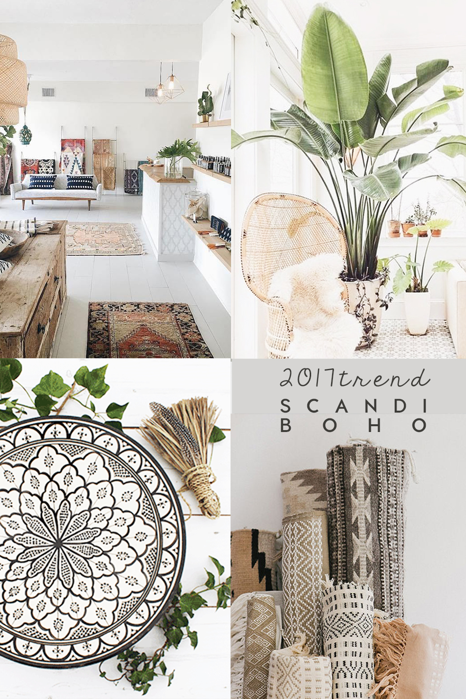 Interior Trends Scandi Boho Style Is The Trendiest Of 2017