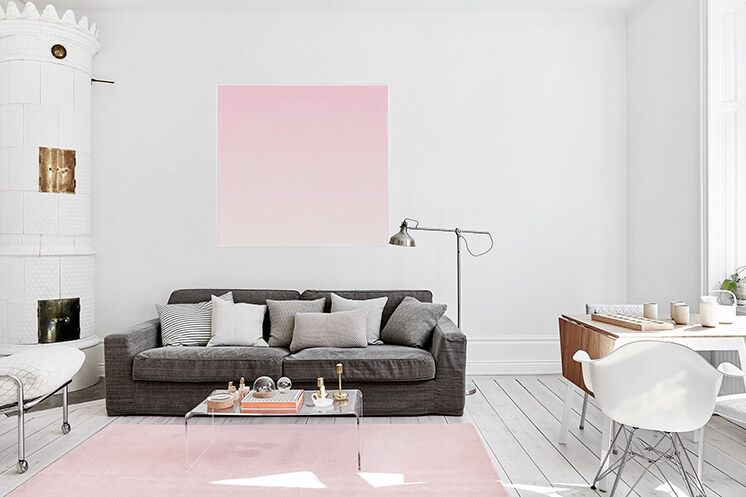 paint color trends 2017, top color paints, pink wall paint, millennial pink