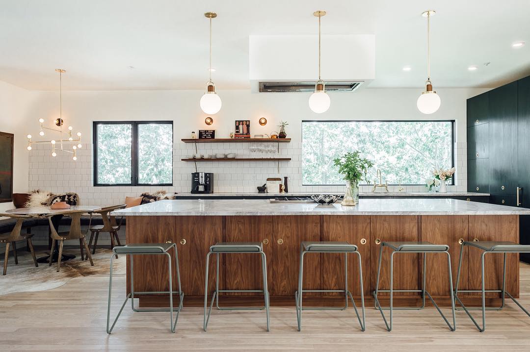 american kitchens design, bertazzoni kitchens, modern kitchen in wood - ITALIANBARK interior design blog