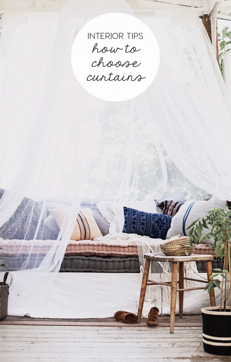 how to choose curtains for home, italianbark interior design blog