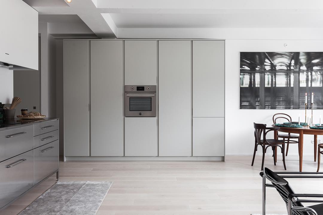 minimalist kitchen design, scandinavian style kitchen, bertazzoni, italianbark interior design blog