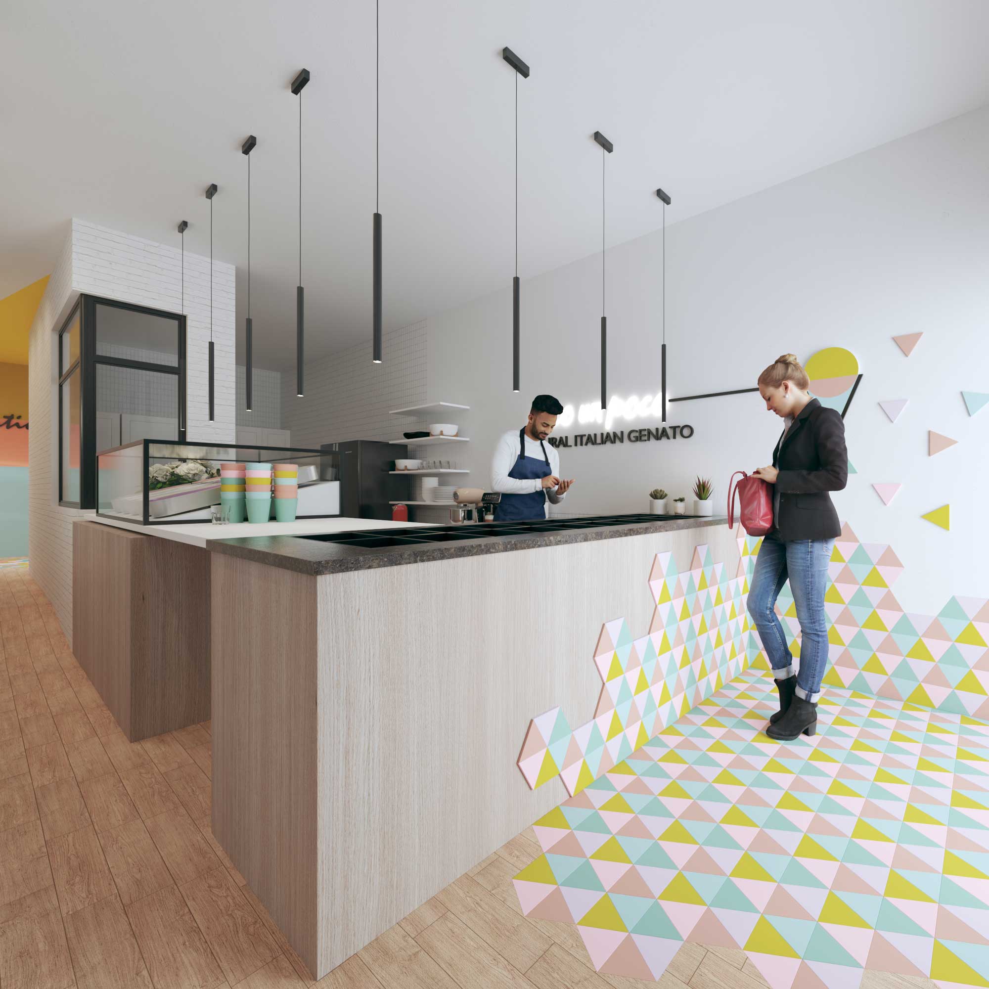 Aebout Ice Cream Shop interior design renovation ideas, photos and price in  Malaysia | Atap.co